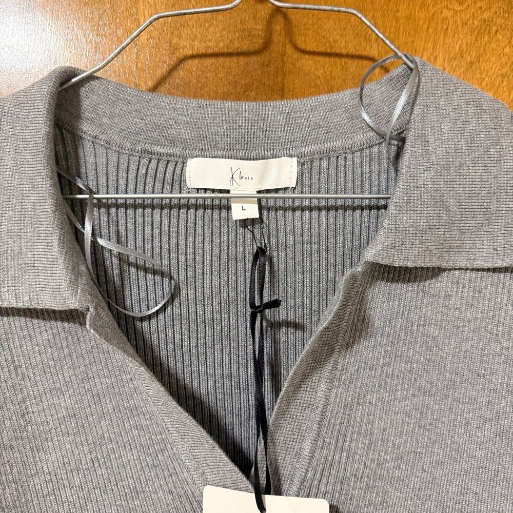 Jessie Collared Ribbed Knit Dress - Picture 4 of 7